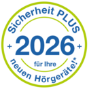 Sicherheitssiegel 2026 bei Hörgeräte Pock Sicherheitssiegel 2026 bei Hörgeräte Pock